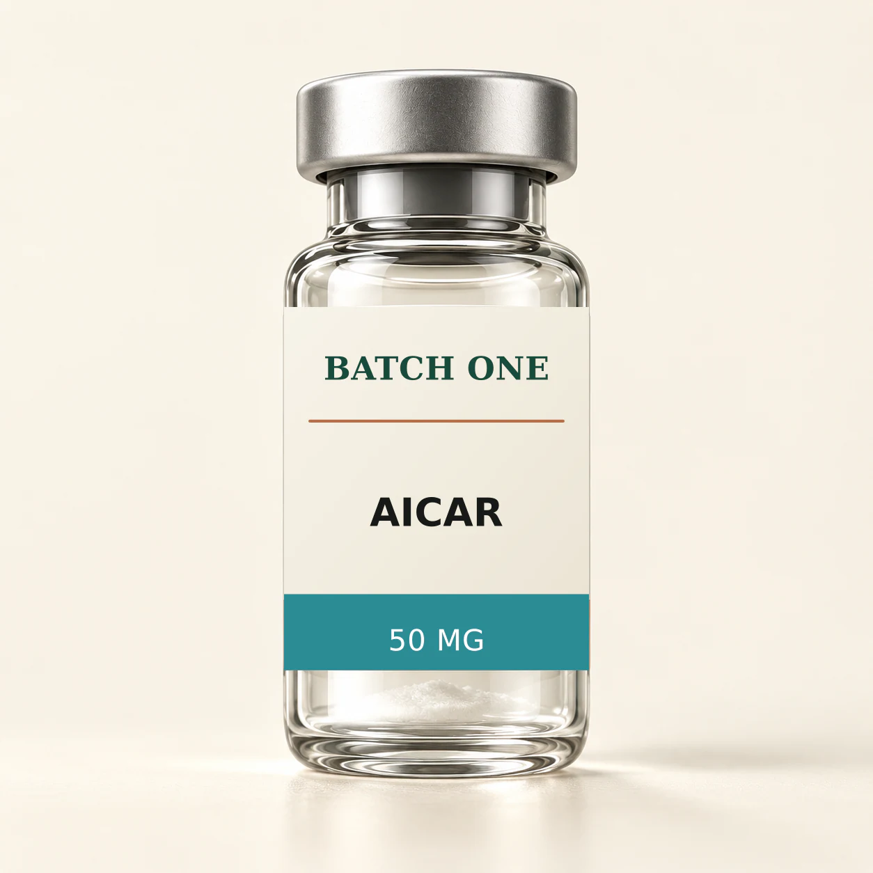 BATCH ONE AICAR 50 MG research material vial