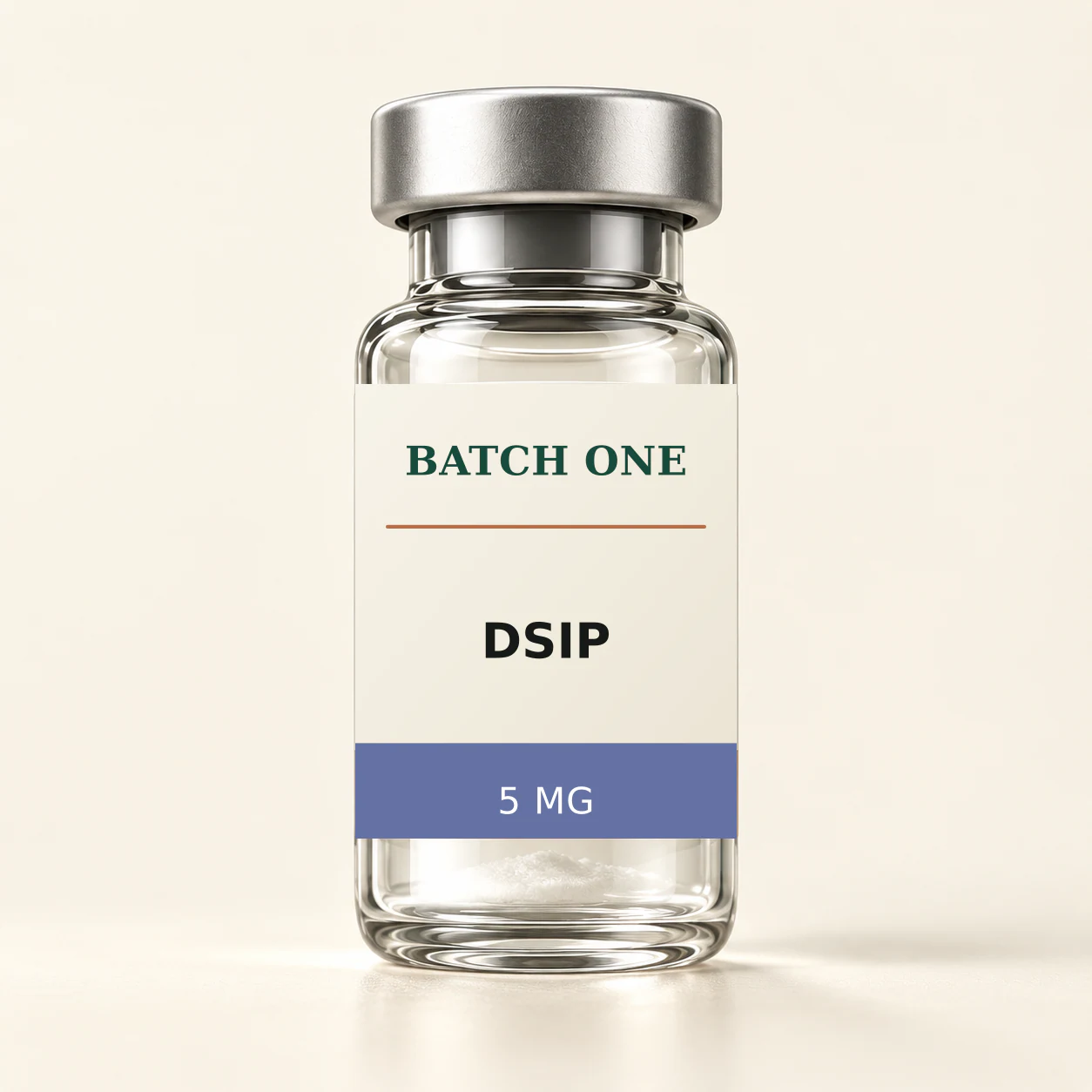 BATCH ONE DSIP 5 MG research material vial