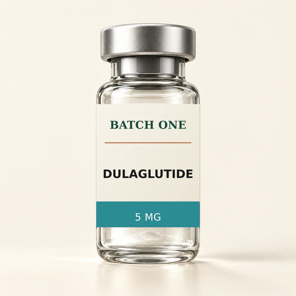 BATCH ONE DULAGLUTIDE 5 MG research material vial