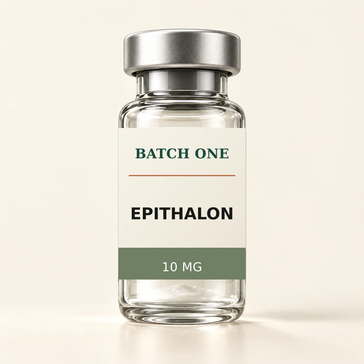 BATCH ONE EPITHALON 10 MG research material vial