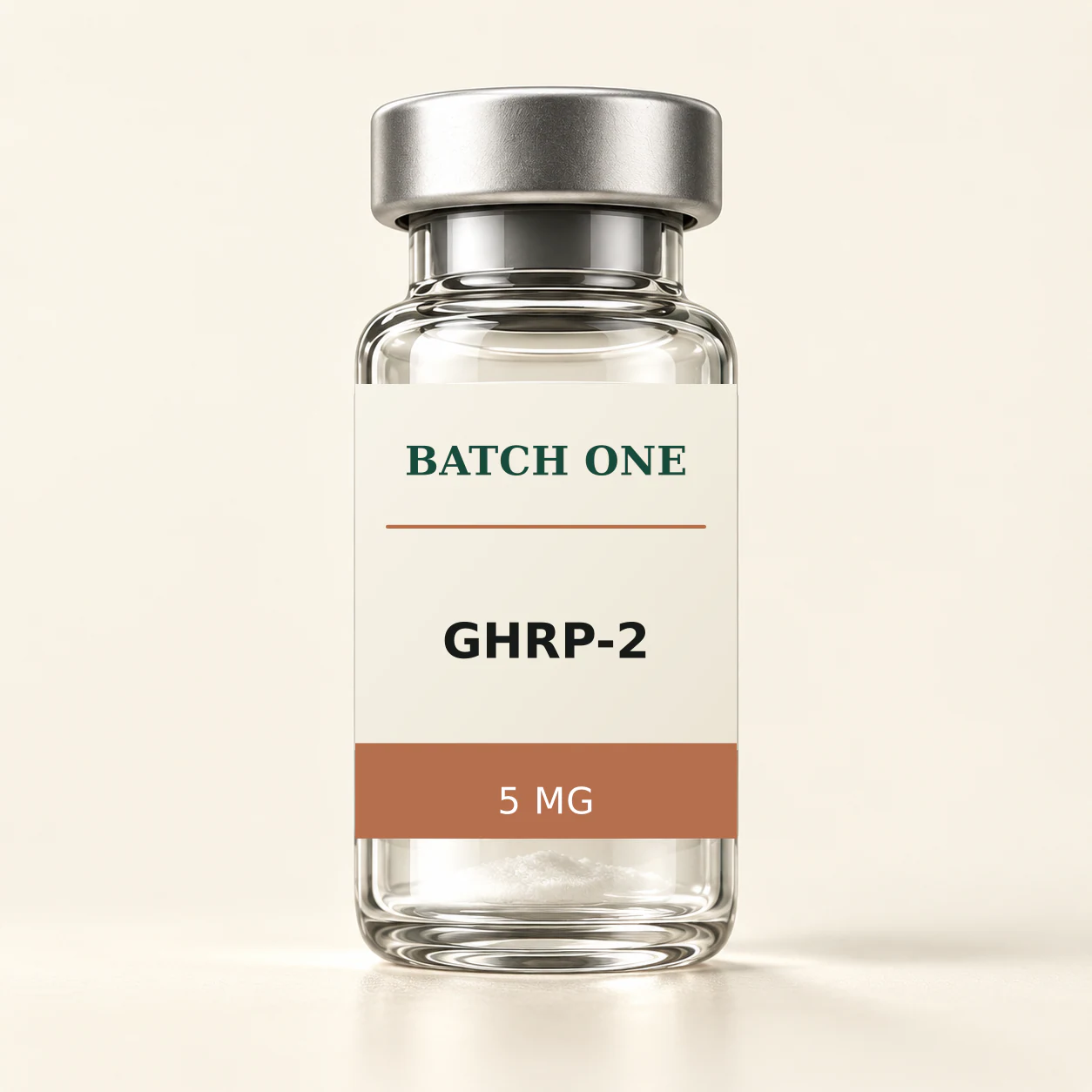 BATCH ONE GHRP-2 5 MG research material vial