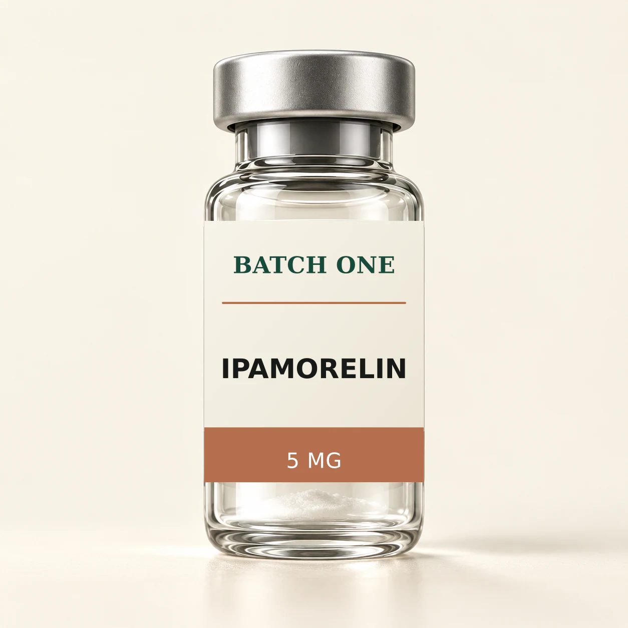 BATCH ONE IPAMORELIN 5 MG research material vial