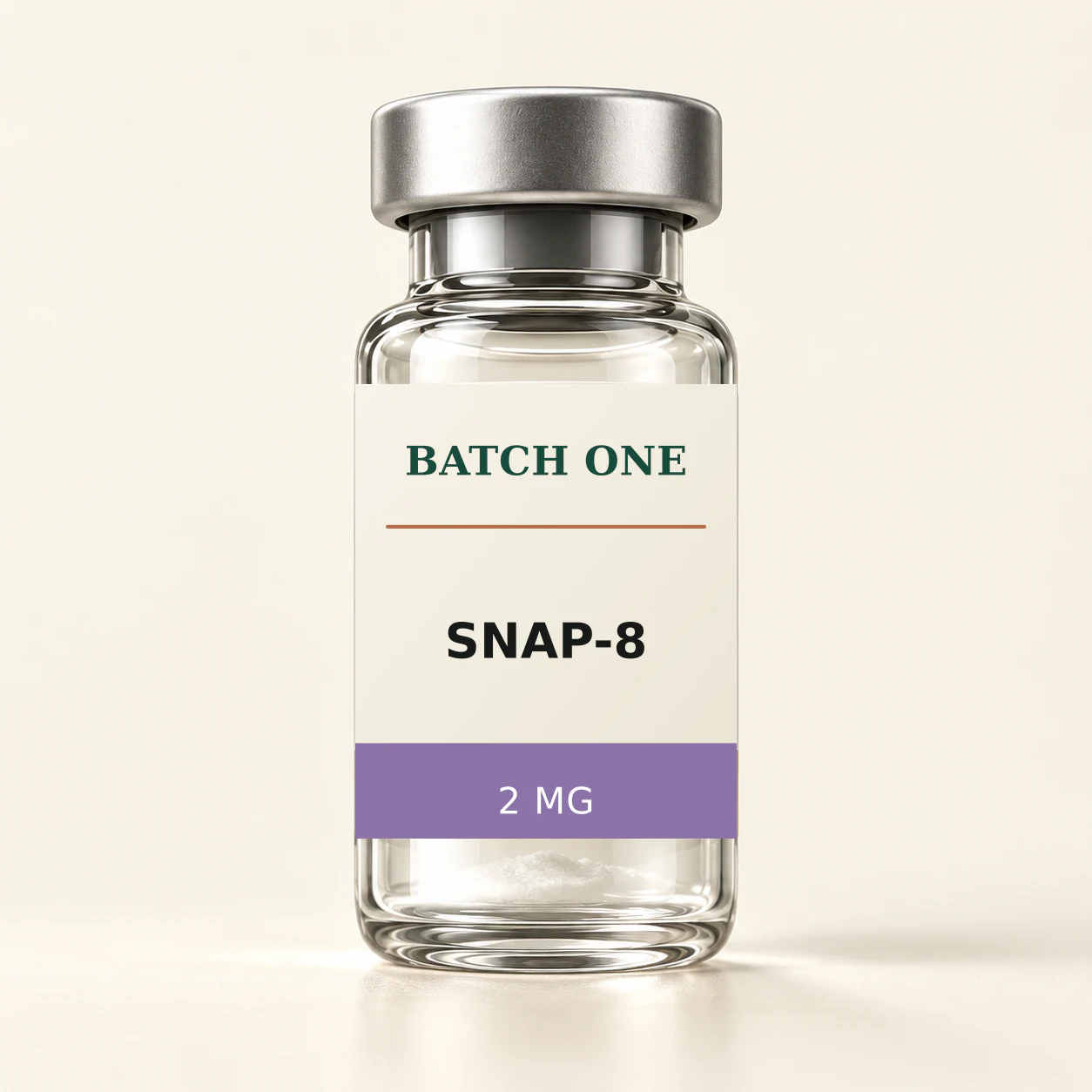 BATCH ONE SNAP-8 2 MG research material vial