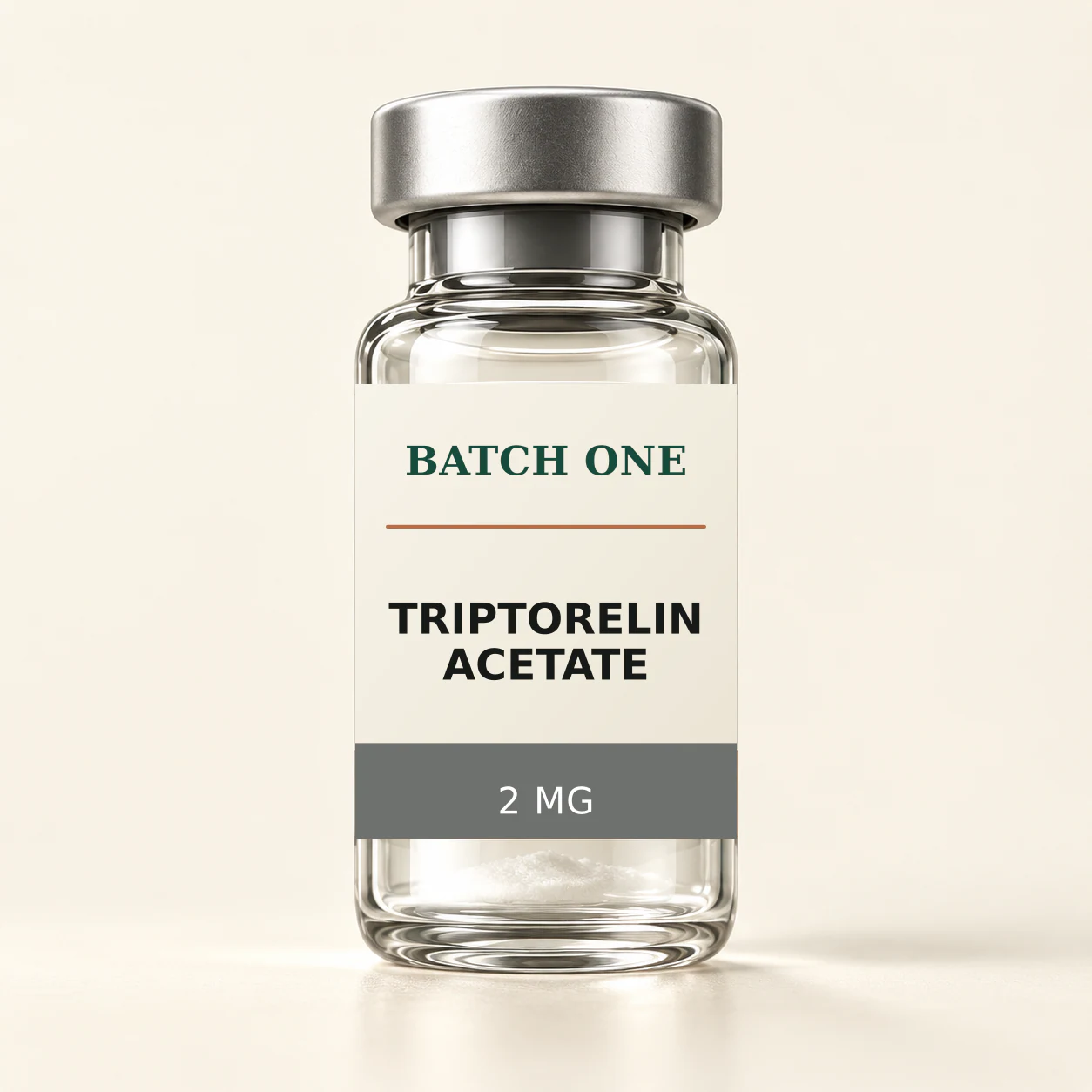BATCH ONE Triptorelin acetate 2 MG research material vial