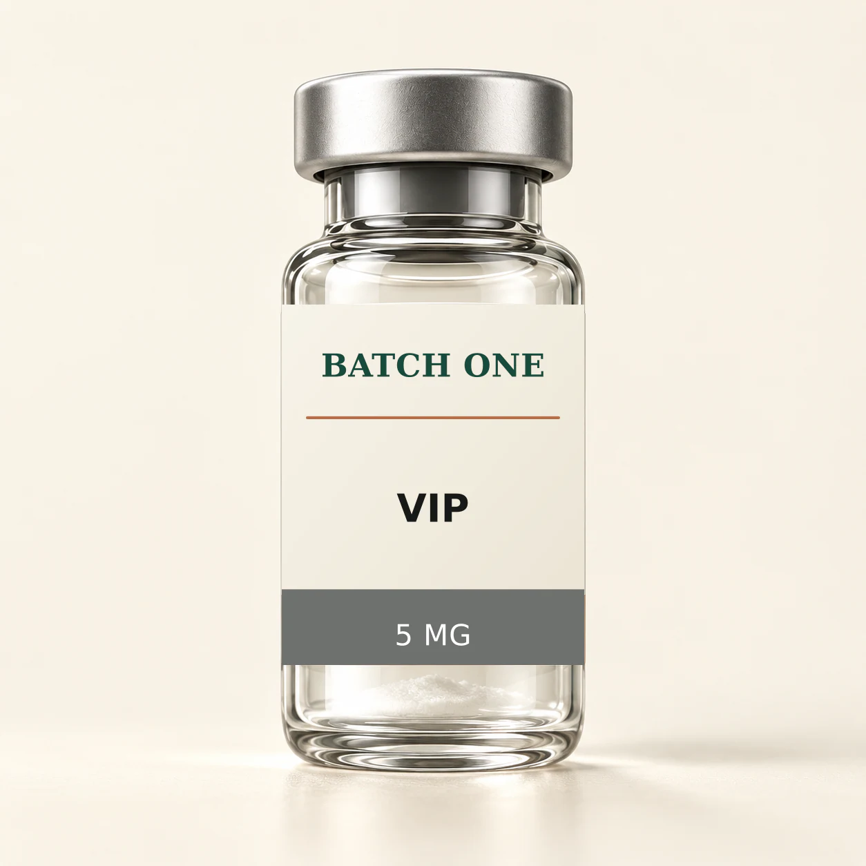 BATCH ONE VIP 5 MG research material vial
